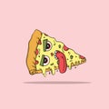 Pizza monster cute