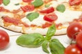 Pizza Mozarella Royalty Free Stock Photo