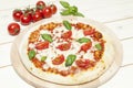 Pizza Mozarella Royalty Free Stock Photo