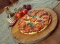 Pizza napoletana Royalty Free Stock Photo