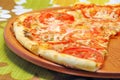 Pizza neapolitana Royalty Free Stock Photo