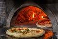 pizza oven in Naples Royalty Free Stock Photo