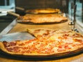Pizza pan Thin Crust Food Restaurant display