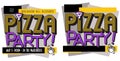 Pizza Party Poster Invitation