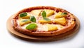 pineapple pizza, AI generated Royalty Free Stock Photo