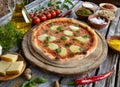 pizza product shooting, artisan, rustic, food photography, delicious, close up