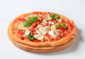 Pizza quattro formaggi Royalty Free Stock Photo