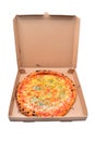 Pizza quattro formaggi Royalty Free Stock Photo