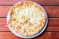 Pizza quattro formaggi Royalty Free Stock Photo