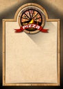 Pizza - Rustic Menu Design