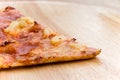 Pizza salami with tomatoes,cheese Royalty Free Stock Photo