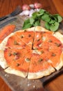 Pizza salmon