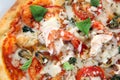 Pizza seafood