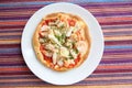 Pizza seafood