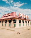 Pizza sign, on Route 66 in Santa Rosa, New Mexico