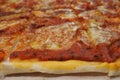 Home made Pizza slices food background