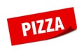 pizza sticker.