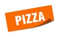 pizza sticker.