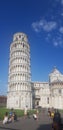 Pizza tower in italy