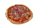 Pizza with tuna and onion over food italia