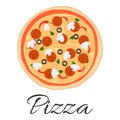 Pizza vector illustration
