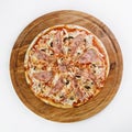 Best Pizza italian food Royalty Free Stock Photo