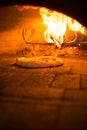 Pizza wood oven fire food