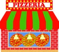 Pizzeria or Pizza Shop Illustration (Vector)