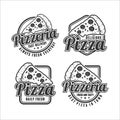 Pizzeria vector design vintage logo