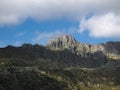 Pizzo del becco peak on the Bergamo Alps