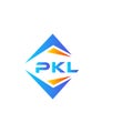 PKL abstract technology logo design on white background. PKL creative initials letter logo concept