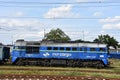 PKP Cargo Train at Train Station in Malbork, Poland