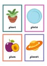 Pl Consonant Blend Flashcards - 2