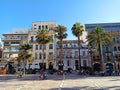 PlaÃÂ¼a de las Monjas in Huelva in South spain Royalty Free Stock Photo