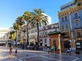 PlaÃÂ¼a de las Monjas in Huelva in South spain Royalty Free Stock Photo