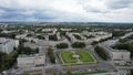 Plac Centralny KrakÃÂ³w, Ronald Reagan Central Square in Nowa Huta (bird\'s eye view).