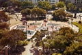 Placa Catalunya in Barcelona, Spain