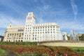 Placa Catalunya, Barcelona Royalty Free Stock Photo