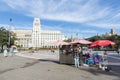 Placa Catalunya, Barcelona Royalty Free Stock Photo