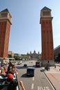 Placa de Espania, Barcelona Spain