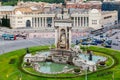 Placa de Espanya Fountain Barcelona Royalty Free Stock Photo