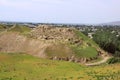 The place of Ancient Panjekent near modern Penjikent city, Tajikistan Royalty Free Stock Photo