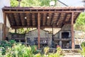 Place for a barbecue at the Holy Mountain in the village of Oreshak, Bulgaria