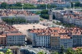 Place Bellecour Lyon France Royalty Free Stock Photo