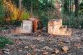 Place for Burn Dead Body of Homeless People in Buddhism Tradition