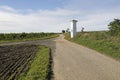 The `Bamhakl Kreuz`, a way crucifix near Poysdorf, Lower Austria