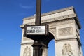 Place Charles de Gaulle in Paris, France