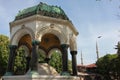 Place close to Sainte-Sophie (Hagia Sophia) mosque Istanbul, Turkey Royalty Free Stock Photo