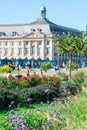 Place de la Bourse in Bordeaux, France Royalty Free Stock Photo