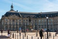 Place de la Bourse in Bordeaux, France Royalty Free Stock Photo